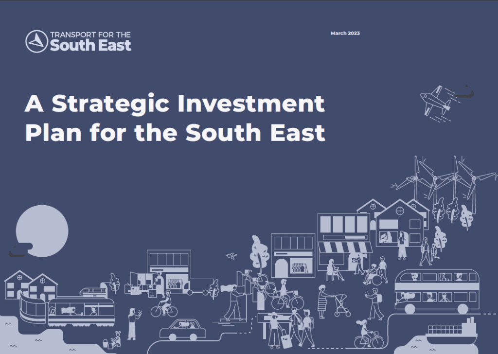 Decorative image: The front cover of our Strategic Investment Plan